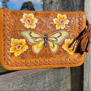 Leather Butterfly Wallet for Boutique (Eco friendly)
